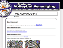 Tablet Screenshot of dvvdruten.nl